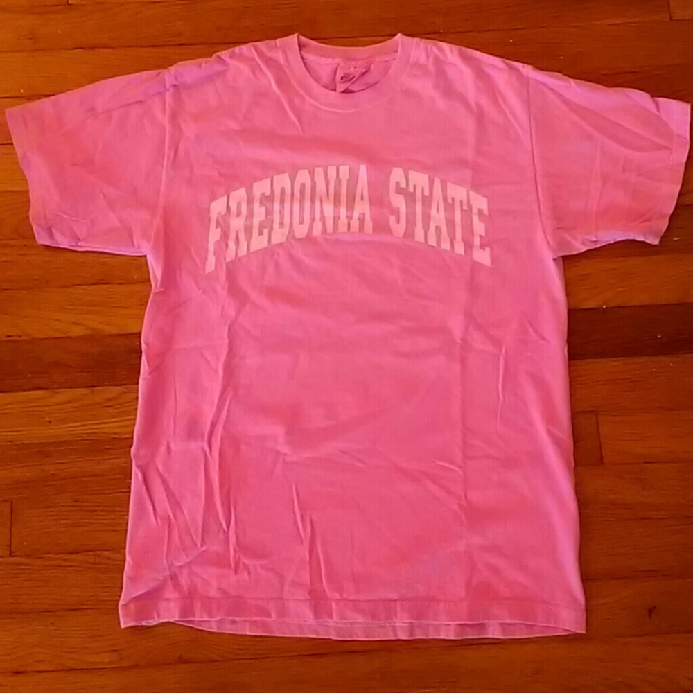 Pink Fredonia State T-Shirt